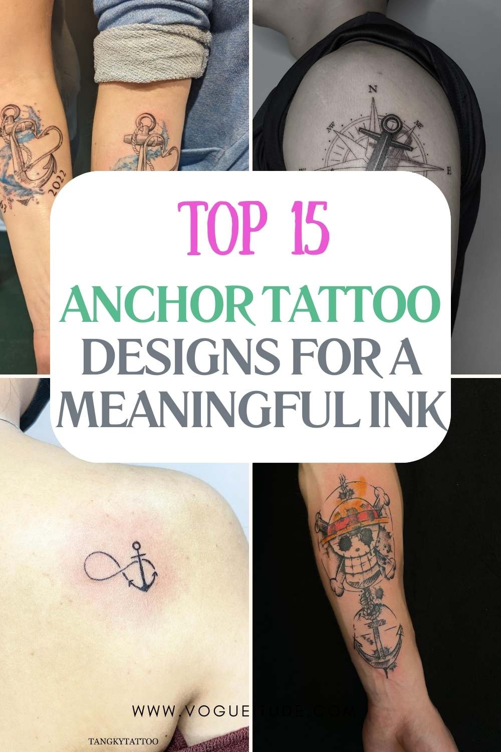 Top 15 Anchor Tattoo Designs for a Timeless and Meaningful Ink