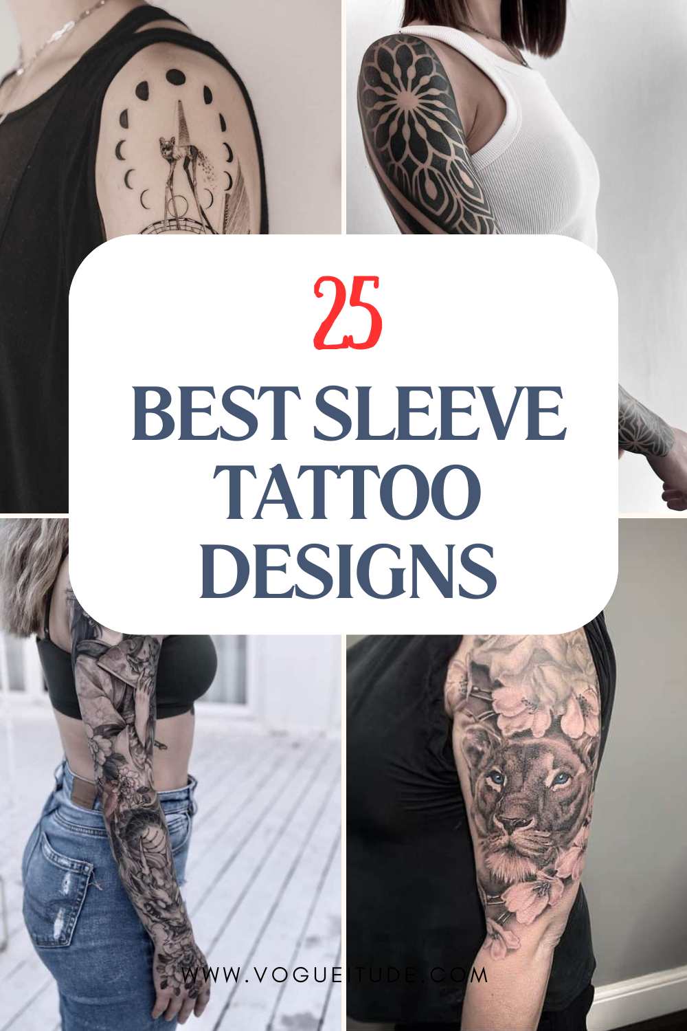 25 Best Sleeve Tattoo Designs You Need to See