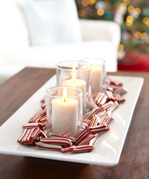 Candy Cane Dish