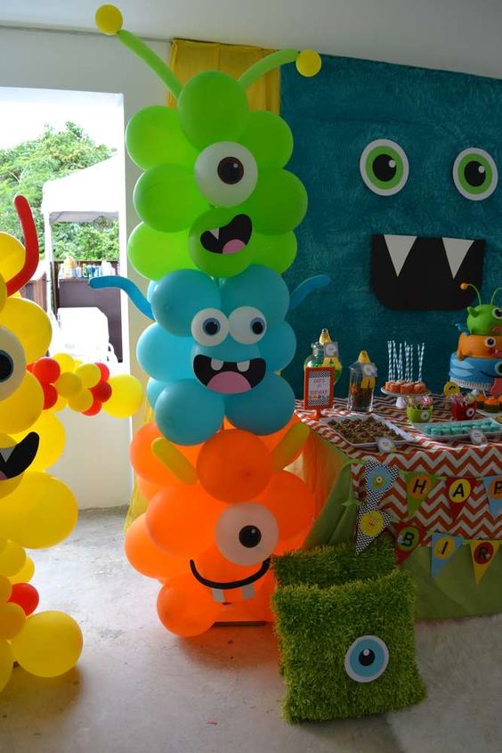 DIY Monster Balloons