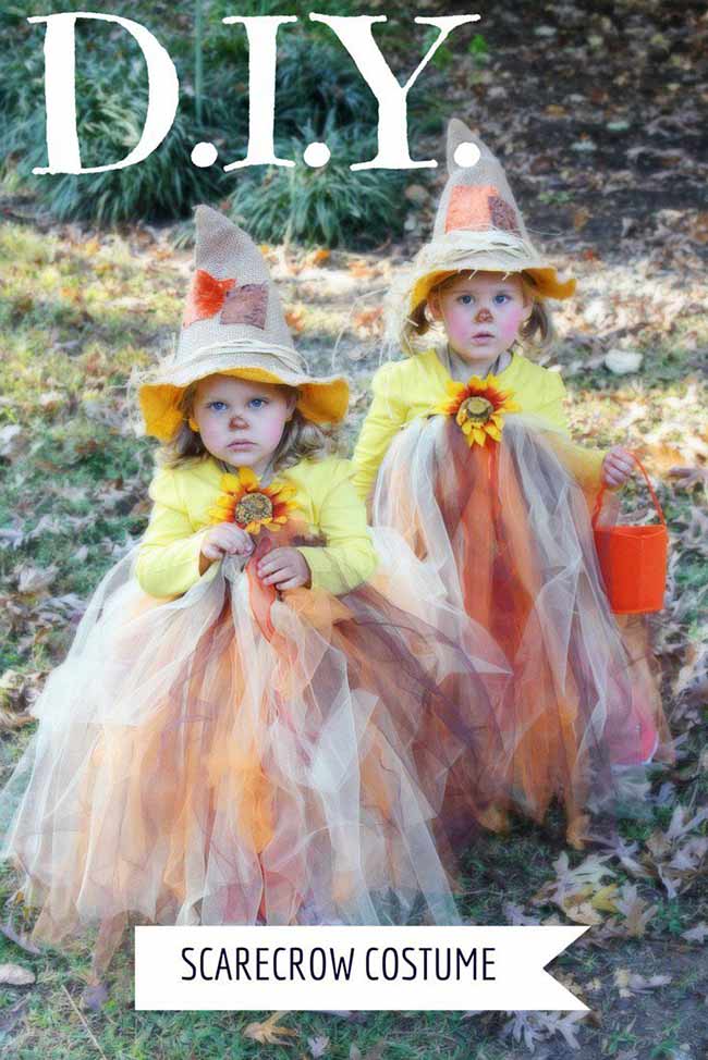 DIY Scarecrow Tutu Costumes by Designer Trapped