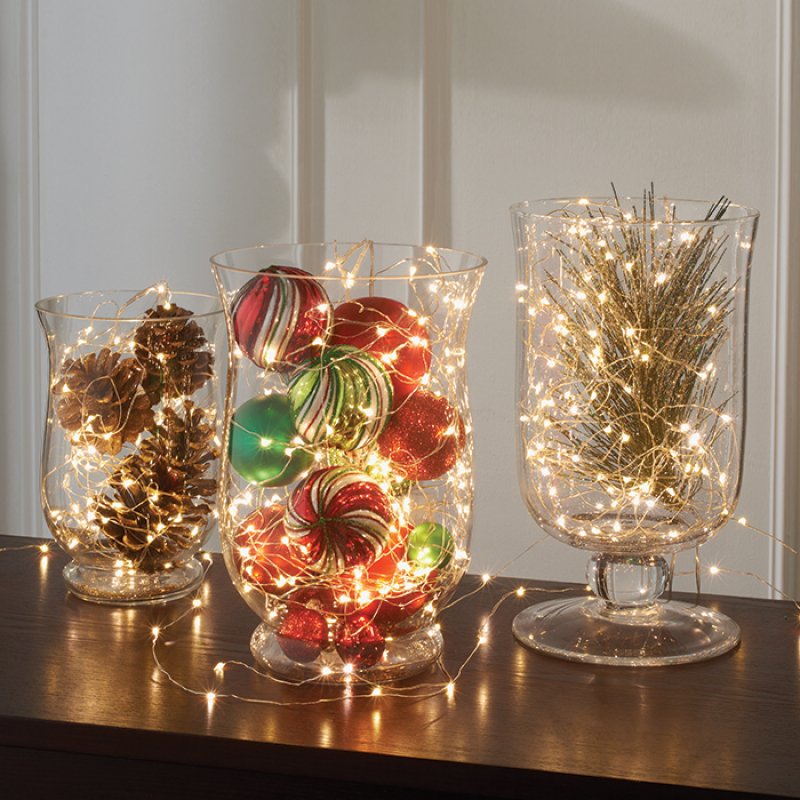 Fairy Light Vases.