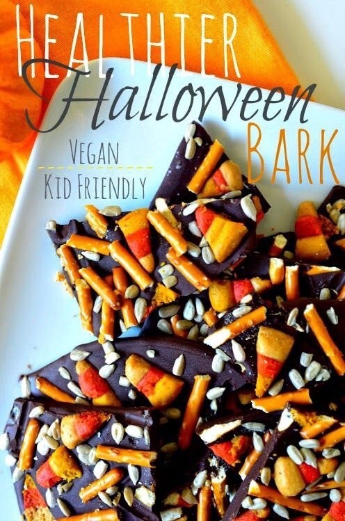 Halloween Bark by House Vegan