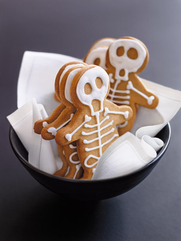 Halloween Gingerbread Skeletons by Donna Hay