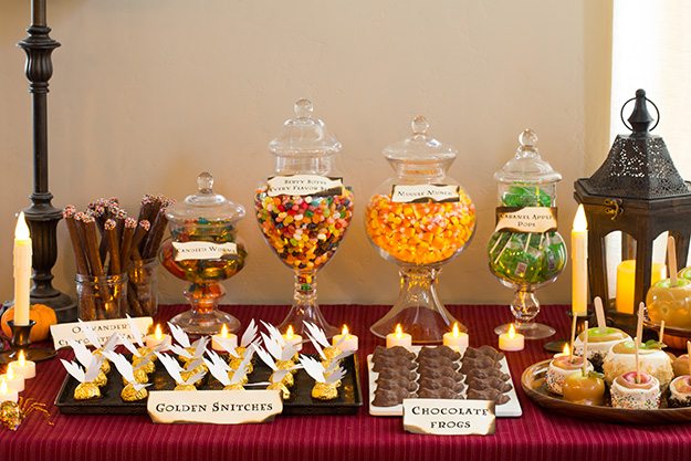 Harry Potter Food Table.