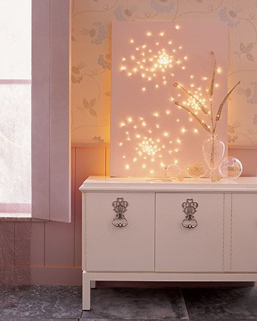 Make Your Own Glittering Lightscape from DIY and Crafts