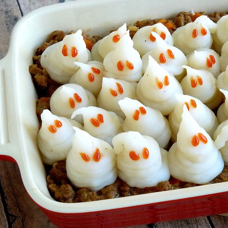 Mashed Potato Ghosts by WingIt Vegan