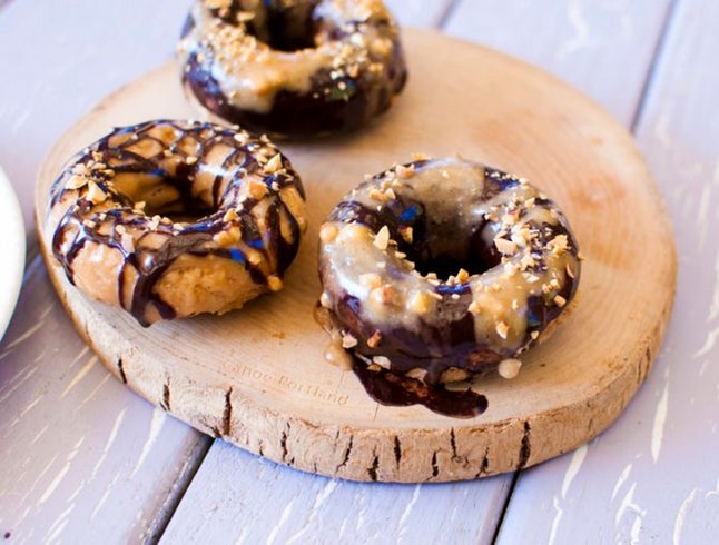 Peanut Butter Doughnuts by Fo Reals Life