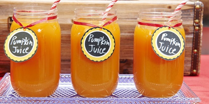 Pumpkin juice is extremely popular in the wizarding world.