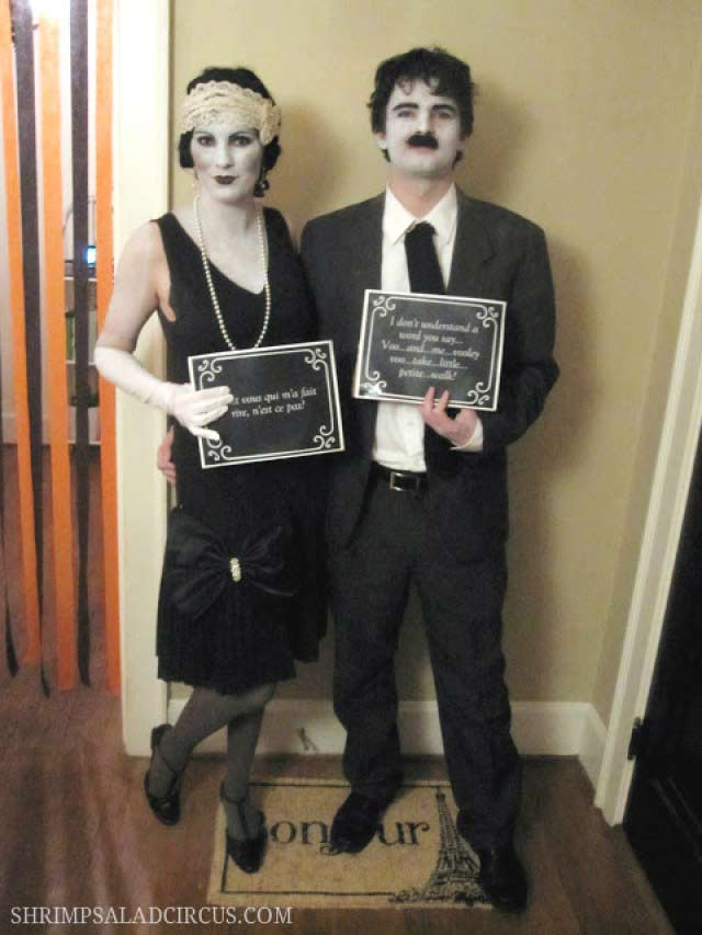 Silent Film Star Halloween Costumes by Shrimp Salad Circus