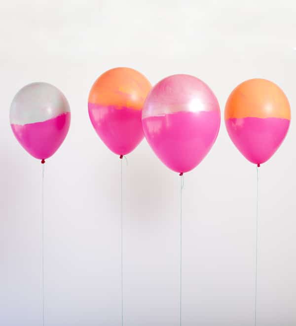 Two Toned Balloons