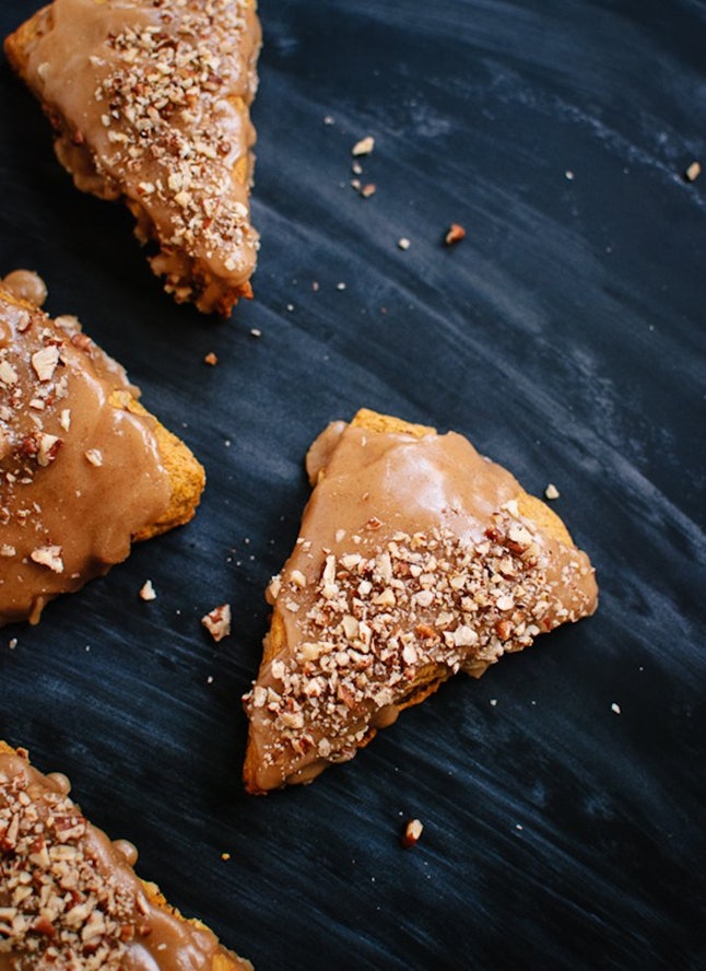 Vegan Low-Fat Pumpkin Scones by Fo Reals Life