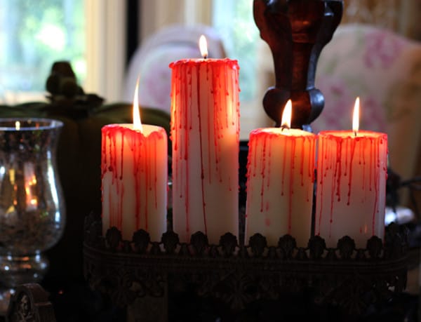 Blood-Dripped Candles.