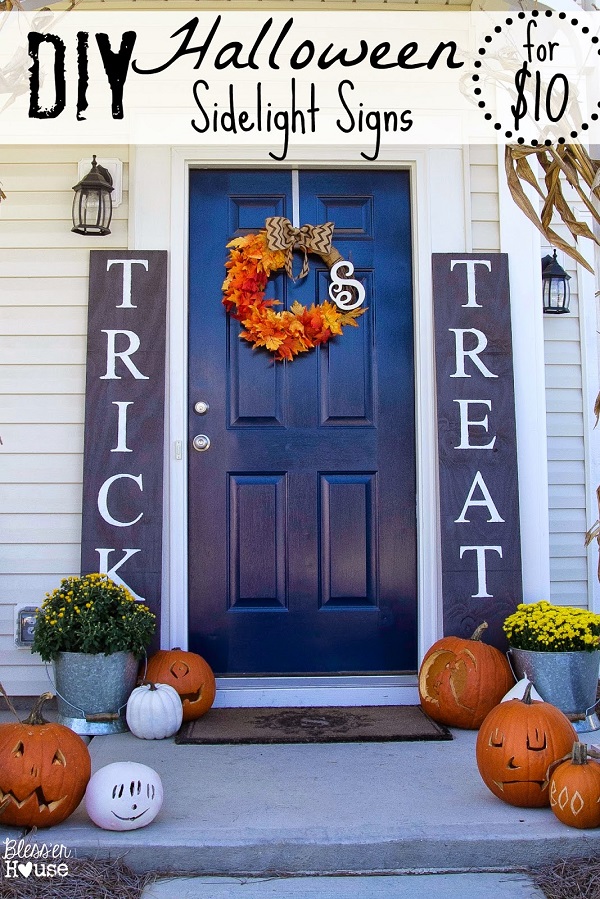 DIY Sidelight Signs.