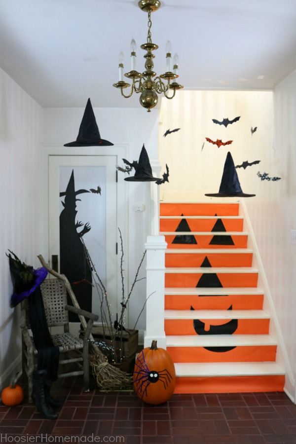 Easy To Make Stair Decorations By Hoosier Homemade