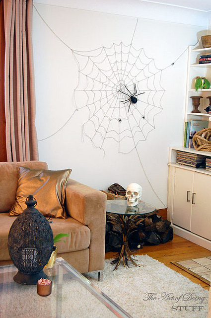 Halloween Spiderweb By The Art Of Doing Stuff