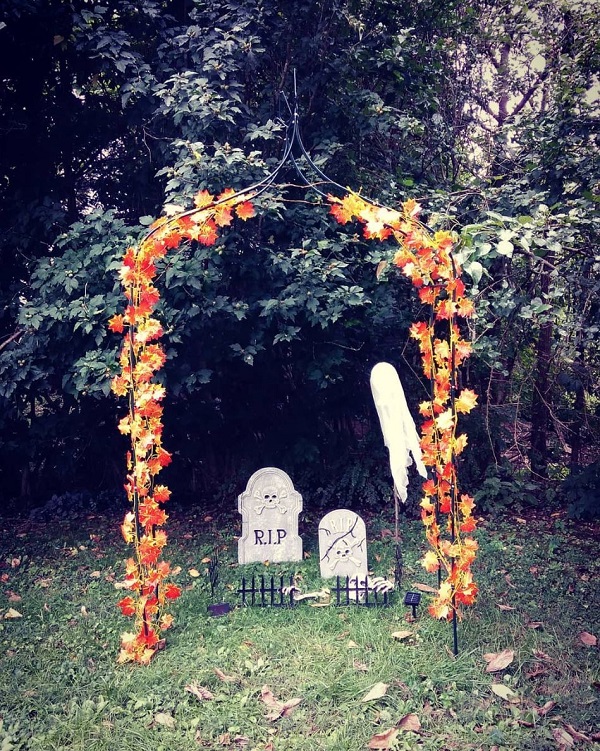 Halloween Tombstones.