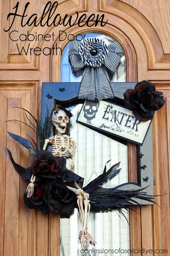 Skeleton wreath.