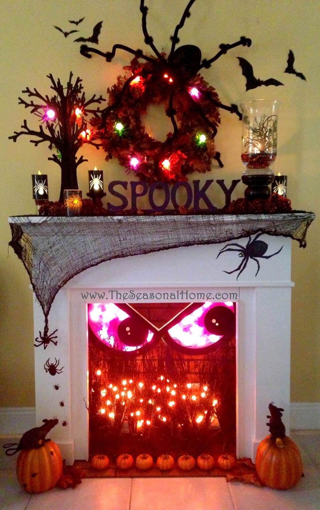 Spooky Fireplace.