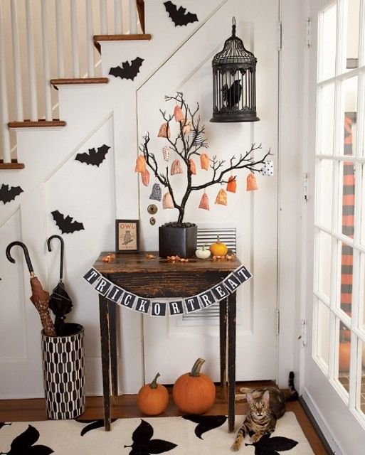 Trick out your home with fun and modern indoor Halloween decor to bring doom to every room