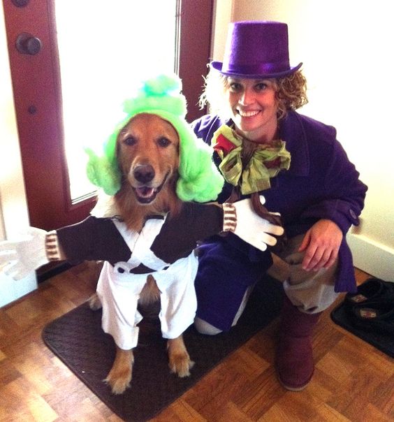 Willy Wonka and an Oompa Loompa.