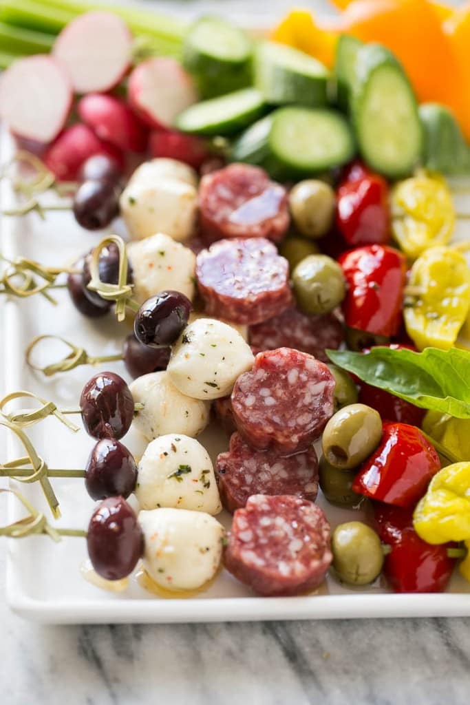 Antipasto Skewers