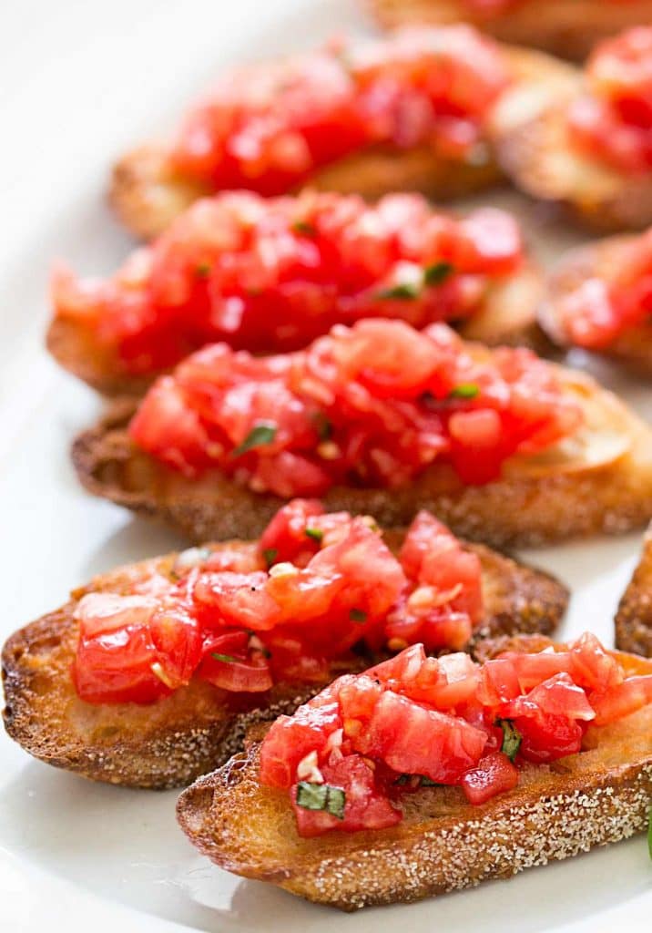 Bruschetta with Tomato & Basil