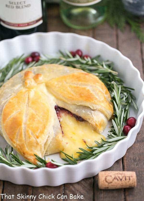 Cranberry Brie en Croute