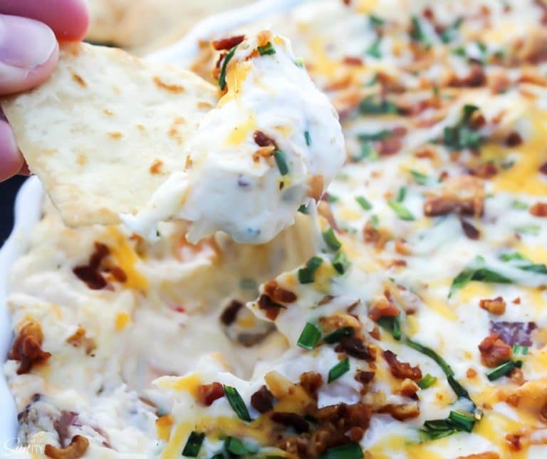 Creamy Bacon & Shrimp Dip