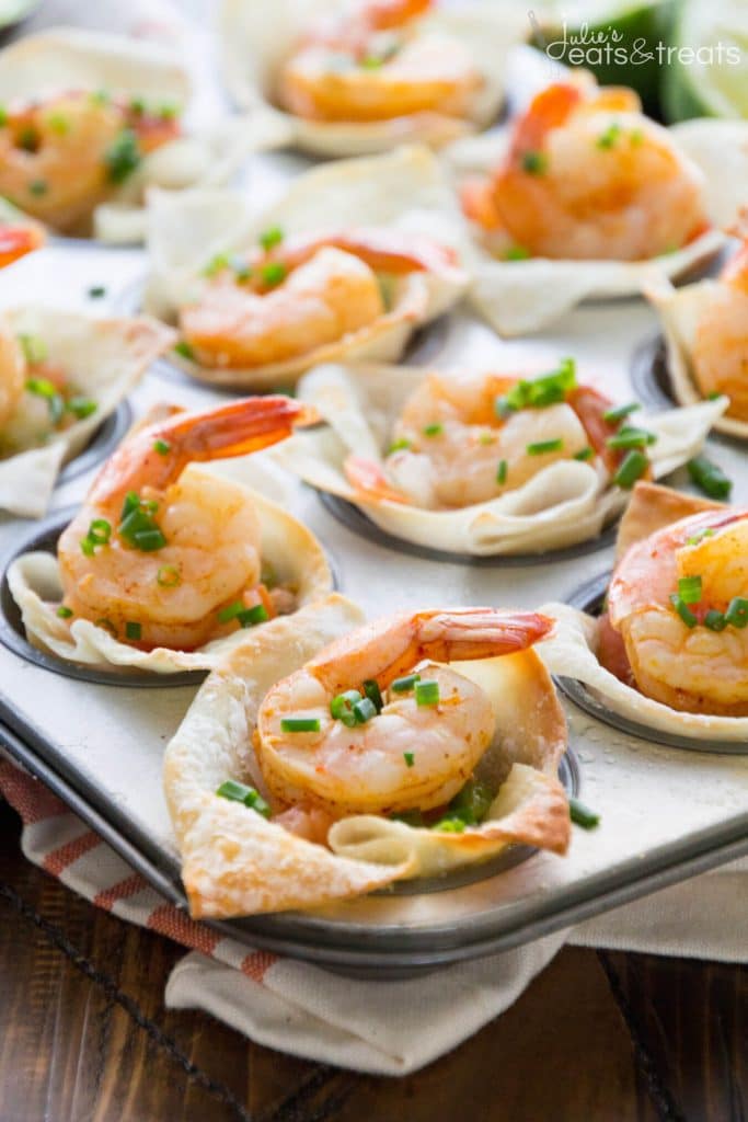 Light Tex Mex Shrimp Bites