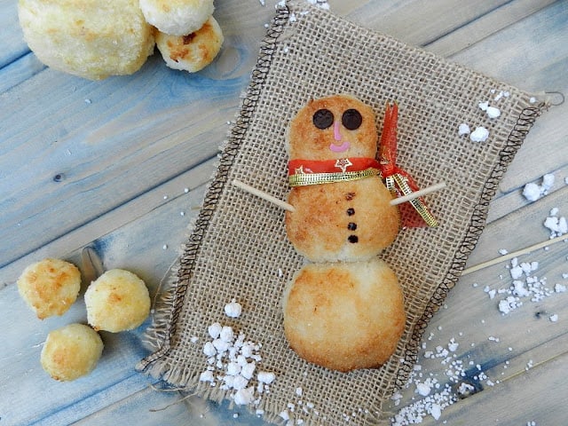 Snowman Bread