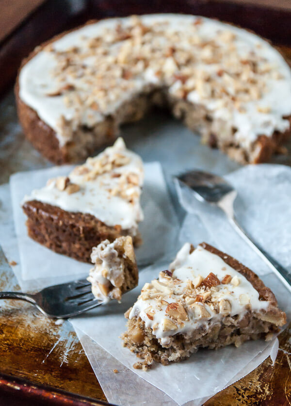 Apple Spice Cake with Coconut Cream Frosting