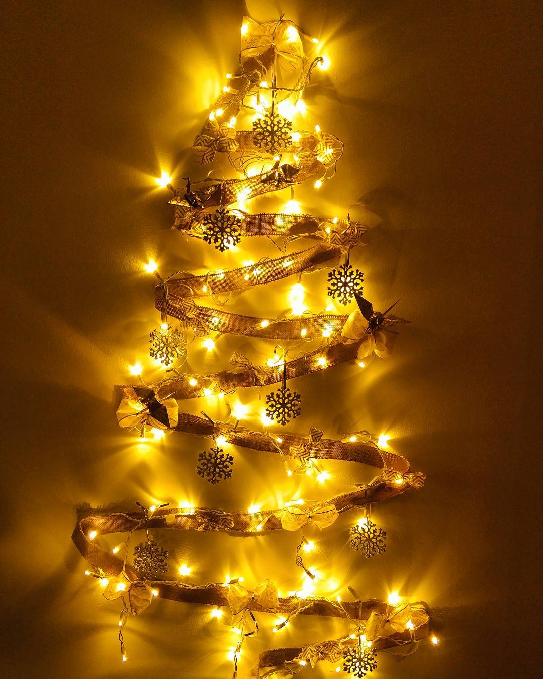 Awesome Christmas wall tree.