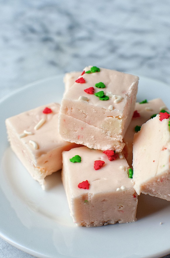 Candy Cane Fudge