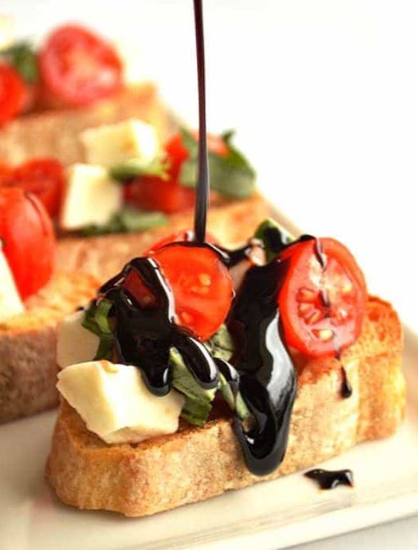 Caprese Bruschetta.