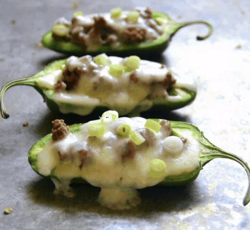 Cheeseburger Jalapeno Poppers