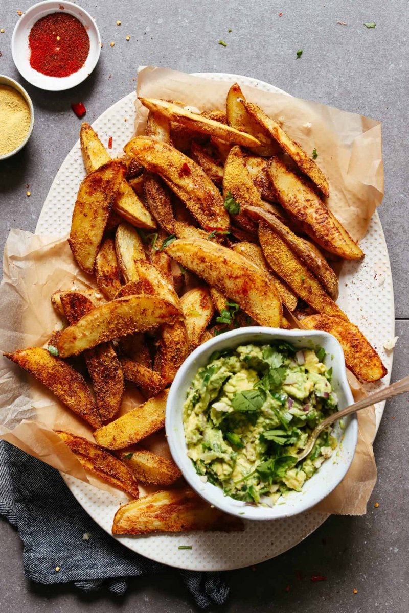 Cheesy Chili Baked Potato Fries