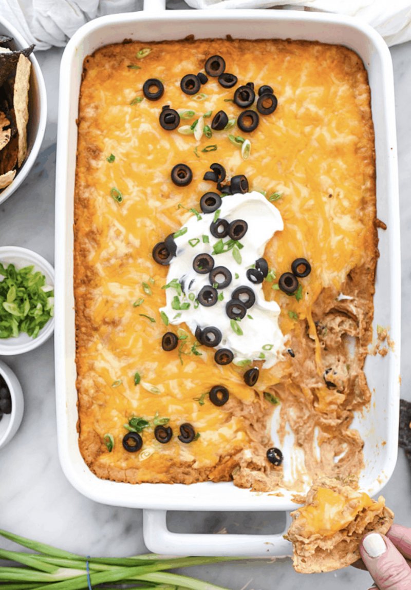 Cheesy Texas Trash Dip