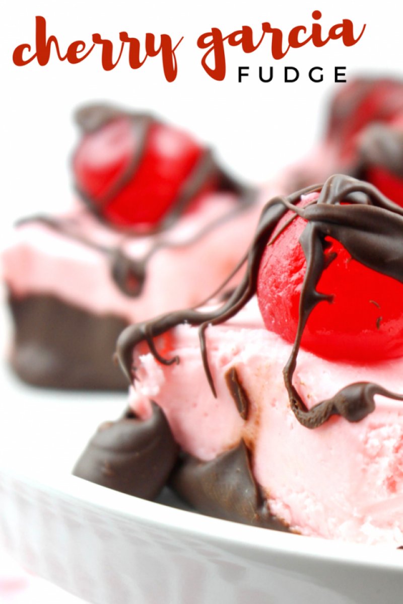 Cherry Garcia Fudge