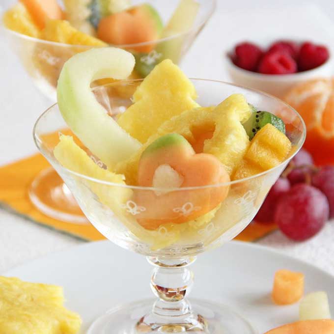 Christmas Fruit Salad.