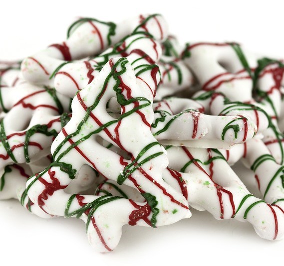 Christmas Pretzels.