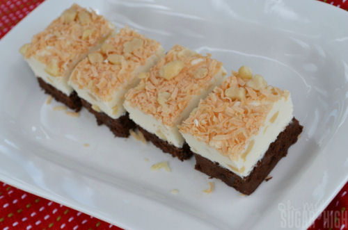 Coconut Macadamia Nut Fudge.