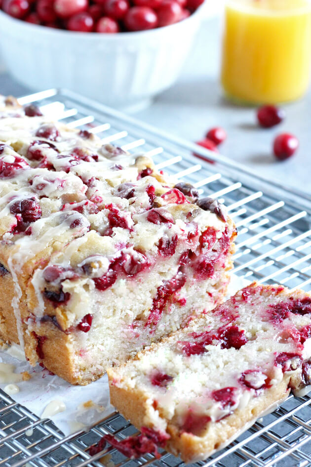 Cranberry Orange Loaf Cake