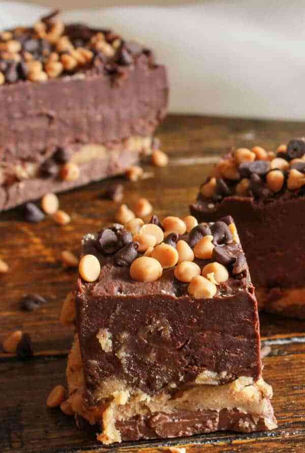 Double Chocolate Peanut Butter Fudge