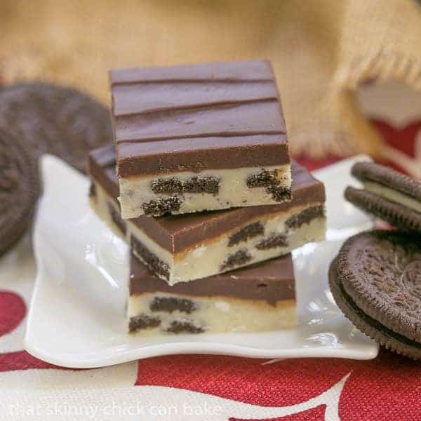 Double Decker Oreo Fudge