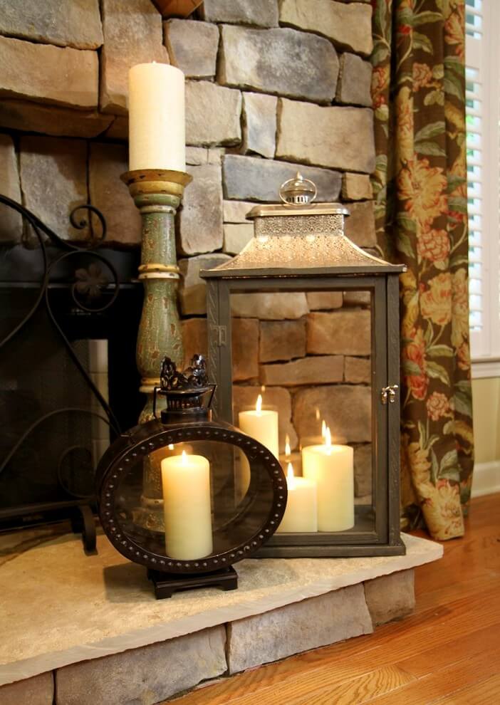 Fireplace Lantern.