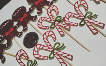 Gingerbread Boy & Candy Canes!