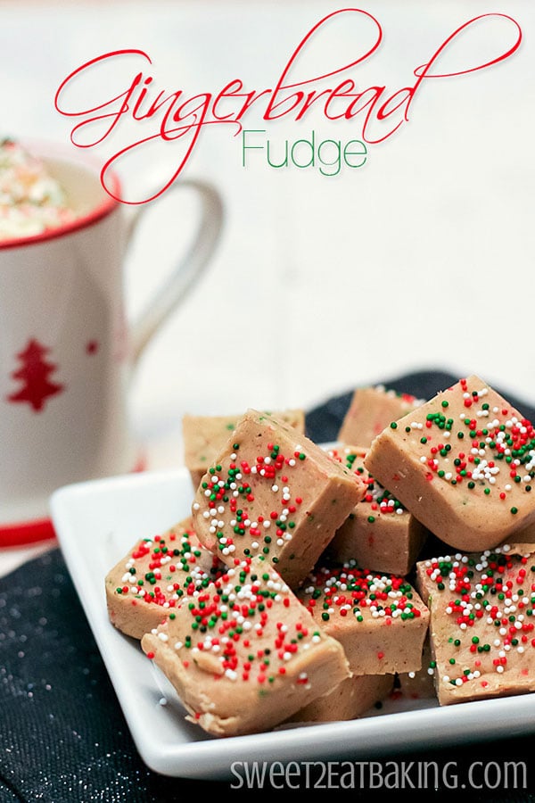 Gingerbread Fudge from Sweet 2 Eat Baking