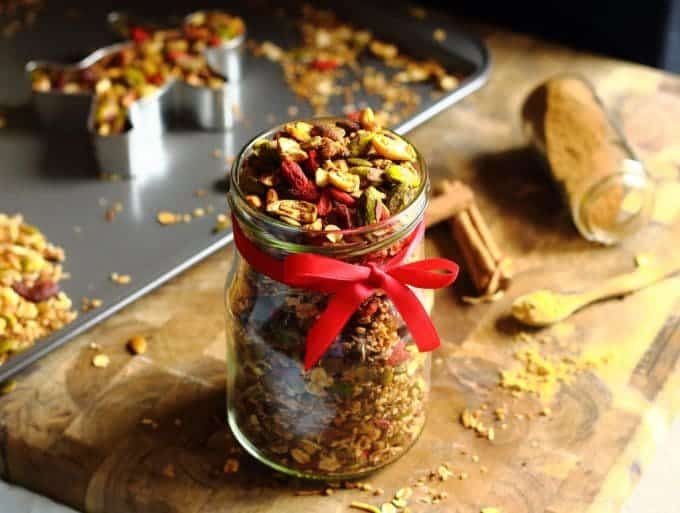 Gingerbread Granola by Rainbow Nourishments