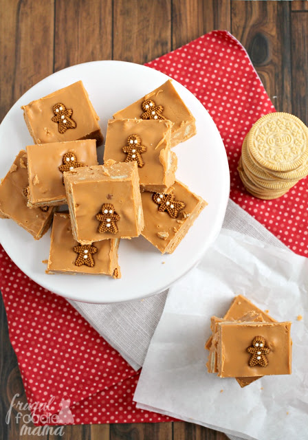 Gingerbread Oreo Fudge